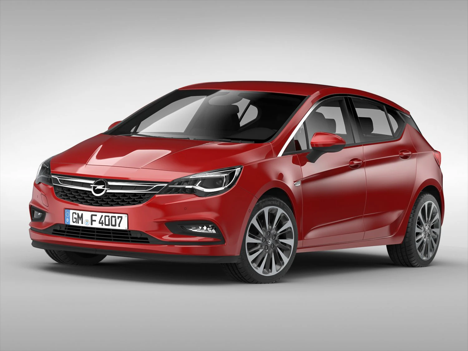 opel astra 2016 3D Model .c4d .max .obj .3ds .fbx .stl .blend