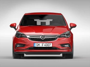 opel astra 2016 3D Model