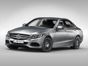 mercedes benz c class 2015 3D मॉडल