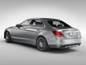 mercedes benz c class 2015 Model 3D
