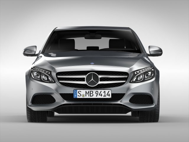 Mercedes-Benz C-Class W205 2015 sedan 3D Model $129 - .3ds .c4d .fbx .lwo  .max .obj - Free3D