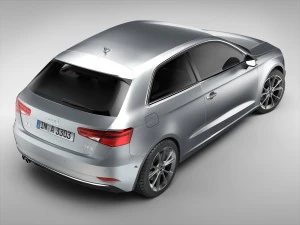 audi a3 2017 3D Model