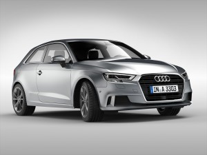 audi a3 2017 3D Model
