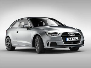 audi a3 2017 3D Model