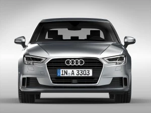 audi a3 2017 3D Model