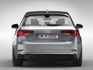 audi a3 2017 3D Model