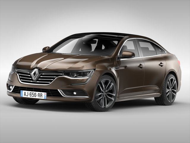 renault talisman 2016 3Dモデル .c4d .max .obj .3ds .fbx .stl .blend 