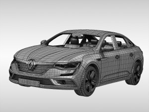 renault talisman 2016 3Dモデル