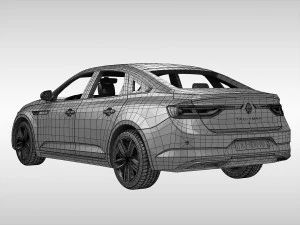 renault talisman 2016 3D Model