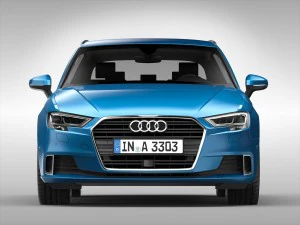 audi a3 sportback 2017 Modelo 3D