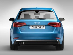 audi a3 sportback 2017 Modelo 3D