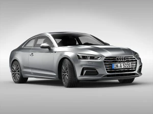 audi a5 coupe 2017 3D Model