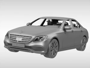 mercedes benz e class 2017 3D Model