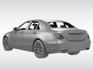 mercedes benz e class 2017 3D Model
