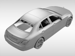 mercedes benz e class 2017 Modelo 3D