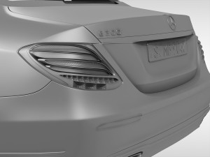 mercedes benz e class 2017 Modelo 3D