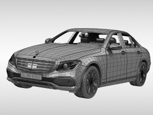 mercedes benz e class 2017 Modelo 3D