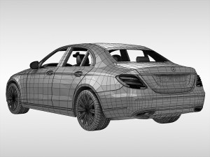 mercedes benz e class 2017 Modelo 3D
