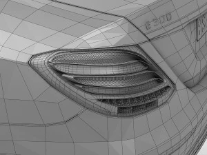 mercedes benz e class 2017 3D Model