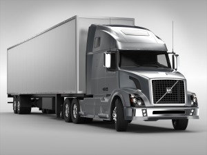volvo vnl670 2016 3D Модель
