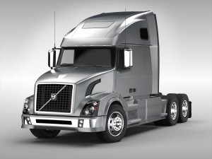volvo vnl670 2016 3D Модель