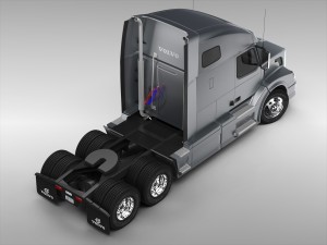 volvo vnl670 2016 3D Модель
