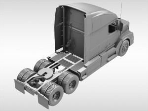 volvo vnl670 2016 3D Модель