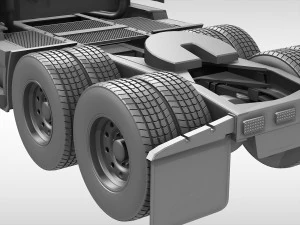 volvo vnl670 2016 3D Model