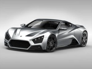 zenvo st1 3D Модель
