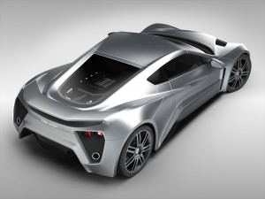 zenvo st1 3D Model