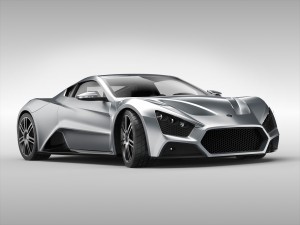 zenvo st1 3D Model