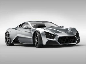 zenvo st1 3D Model