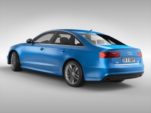 audi a6 2017 Model 3D