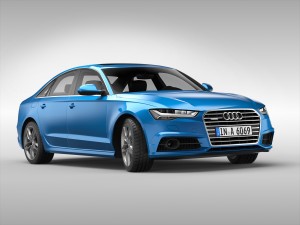 audi a6 2017 Model 3D