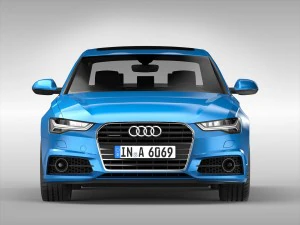 audi a6 2017 3D Model