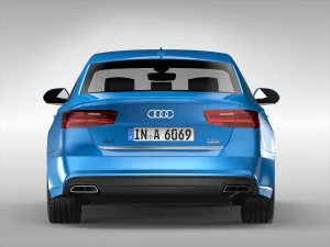 audi a6 2017 3D Model