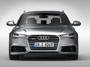 audi a6 avant 2017 3D 모델
