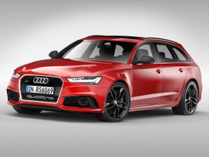 audi rs6 avant 2017 Model 3D