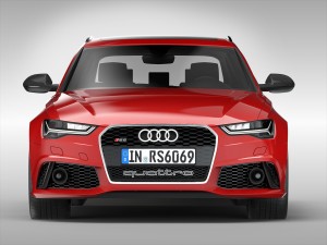 audi rs6 avant 2017 3D Model