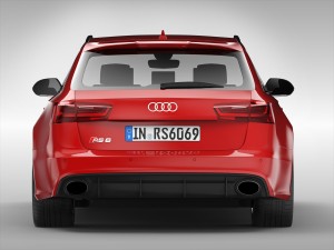 audi rs6 avant 2017 3D Model