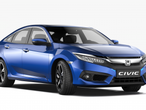 honda civic 2017 Model 3D