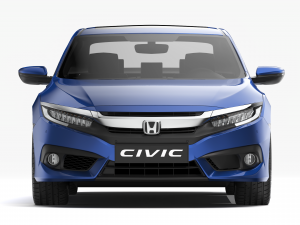 honda civic 2017 Model 3D