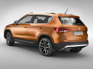 koltuk ateca 2017 3D Model