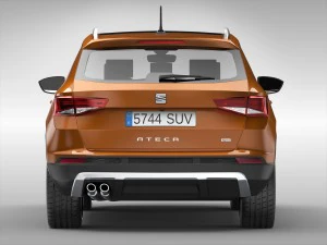 koltuk ateca 2017 3D Model