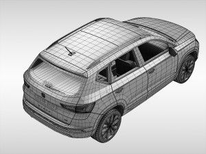 seat ateca 2017 Model 3D