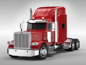 Peterbilt 389 3D-Modell