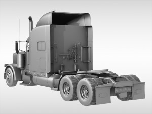 Peterbilt 389 3D-Modell