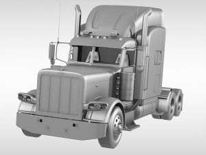 Peterbilt 389 3D-Modell
