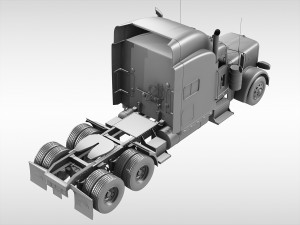 Peterbilt 389 3D-Modell