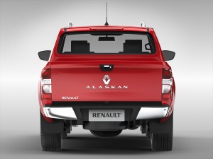 renault alaskan 2017 Model 3D